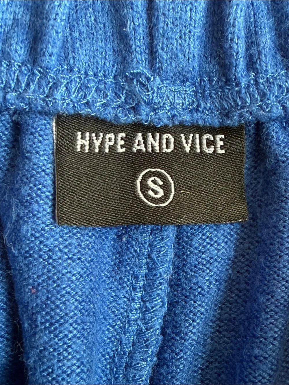 Hype & Vice University of Delaware High Waisted Blue Athletic Shorts 2” Inseam-S
